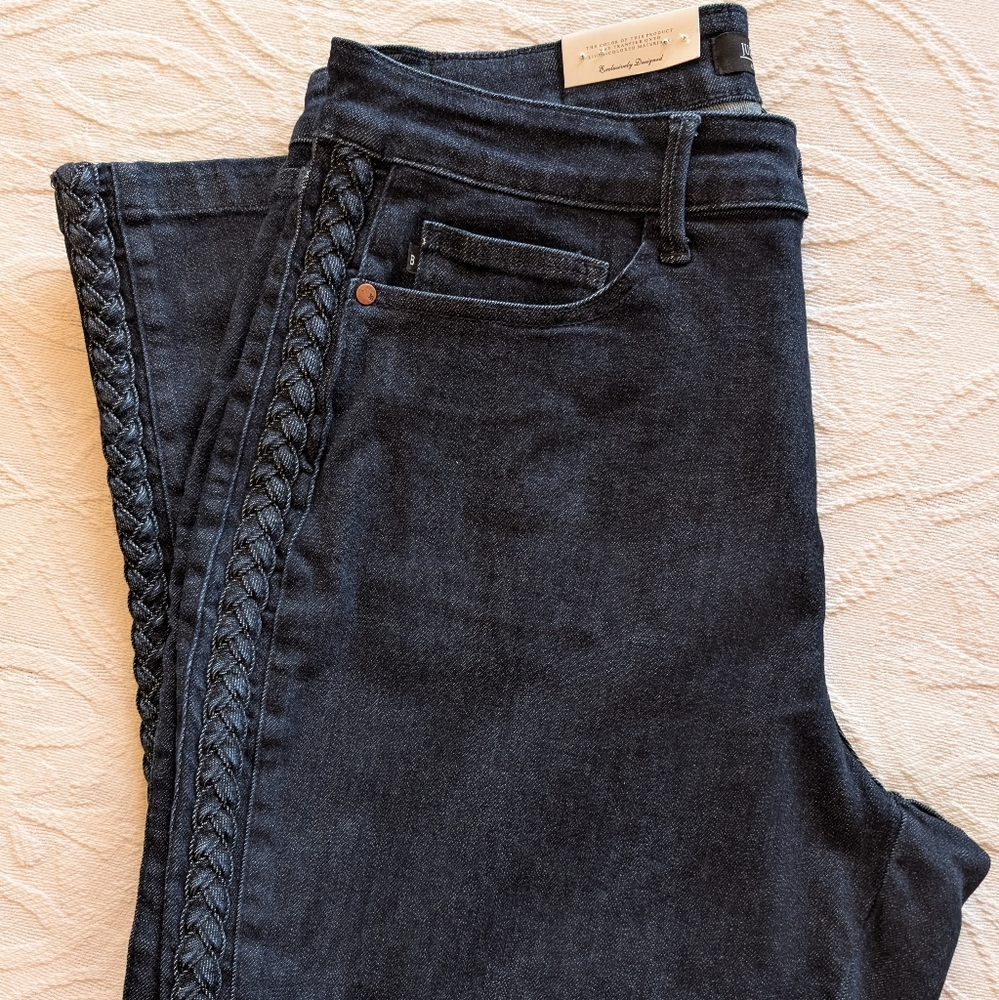 Judy Blue 18W Wide Leg Crop